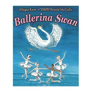 Ballerina Swan Children's Book Hardcover 2012 Allegra Kent